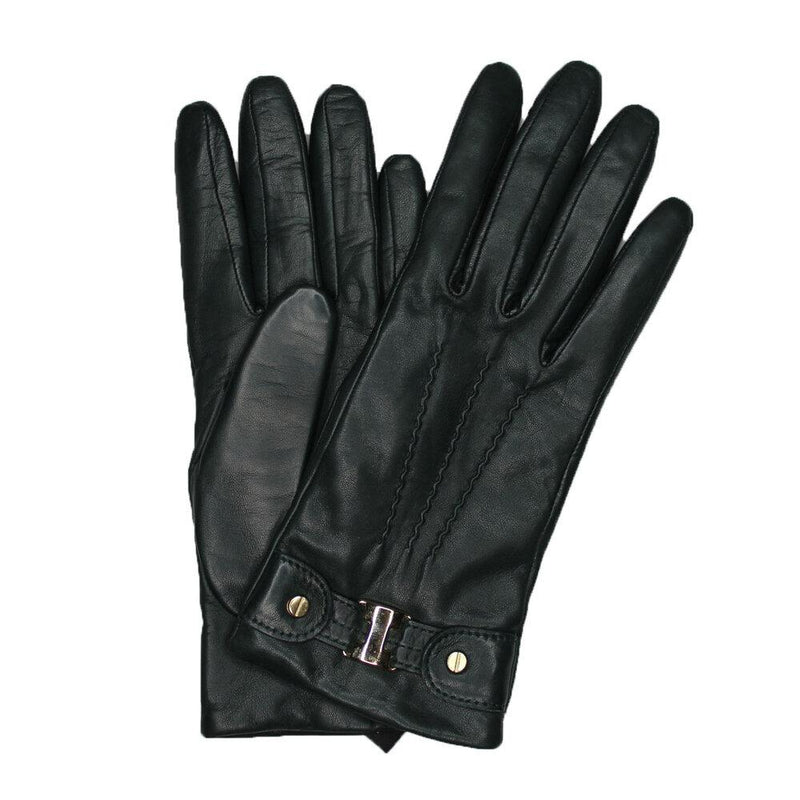 Kasjmier gevoerde dameshandschoenen van lamsleer - Bronte 2