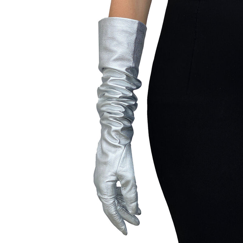 Dames Opera Handschoenen-Montserrat Metallic 16bt