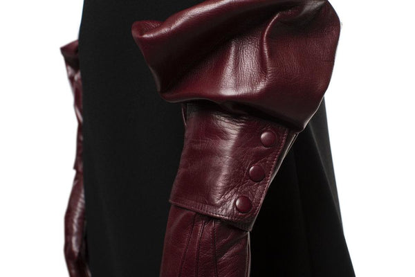 Klassieke lange lederen dameshandschoenen-Belle Gauntlet