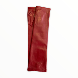 Dames Opera vingerloze lederen handschoenen-Fergie 10BT
