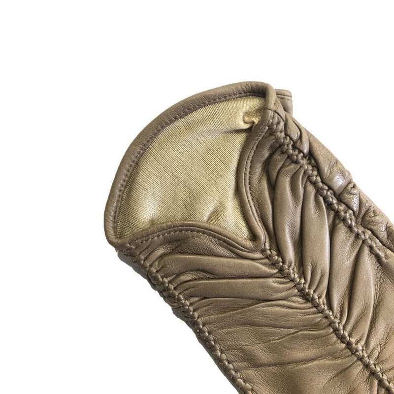 Zijde gevoerde dameshandschoenen van lamsleer-Renee