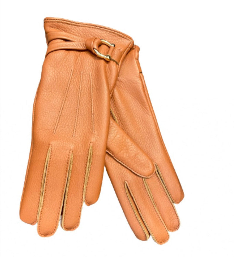 Klassieke hertenleren handschoenen-Robin Mio