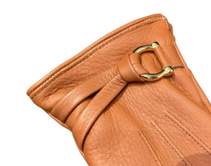 Klassieke hertenleren handschoenen-Robin Mio