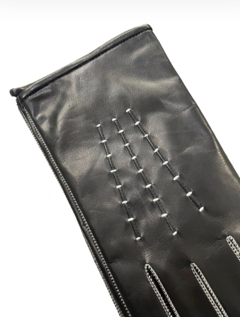 Handgemaakte lamsleren herenhandschoenen-Karl