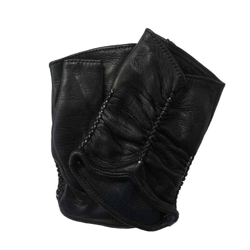 Vingerloze lederen dameshandschoenen-Renee
