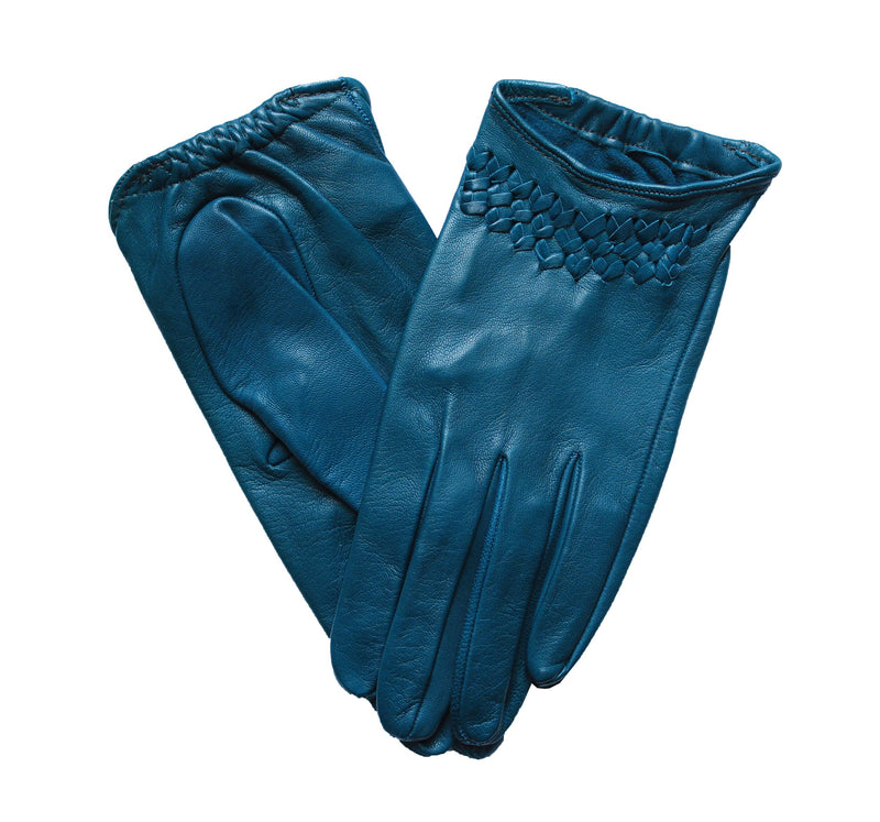 Leren dameshandschoenen Classic, ongevoerd, Raphaelle