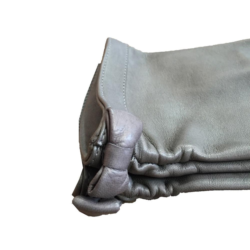 Dameshandschoenen van zacht nappaleer - Minnie Ruche