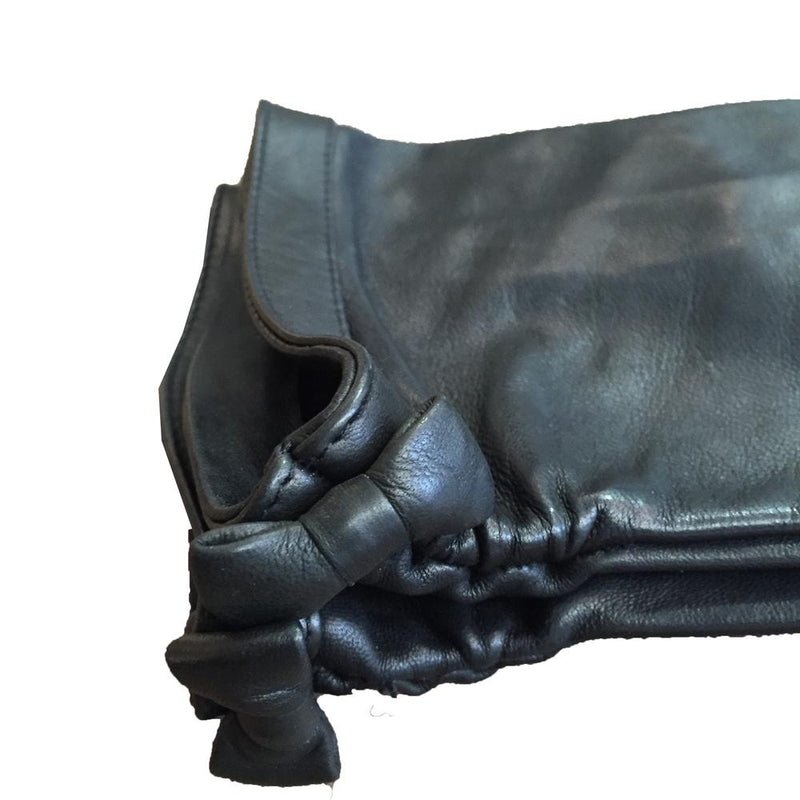 Dameshandschoenen van zacht nappaleer - Minnie Ruche