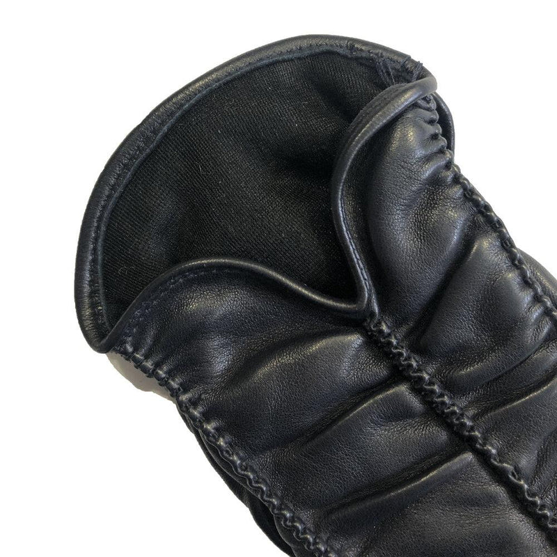 Zijde gevoerde dameshandschoenen van lamsleer-Renee