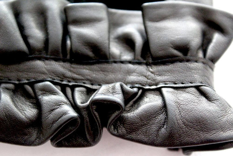 Damesvingerloze lederen handschoenen-Haylee