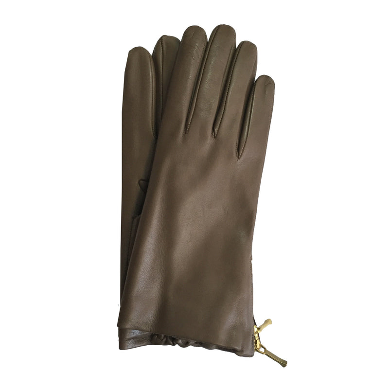 Dameshandschoenen van lamsleer - Jacqueline Backzip