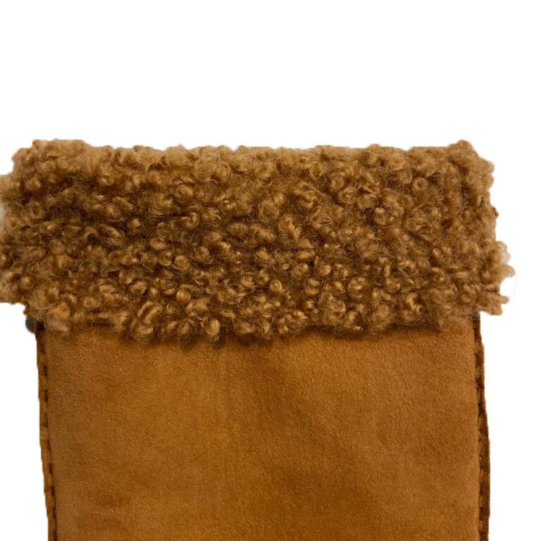 Klassieke schapenvacht lederen dameshandschoenen-Montana