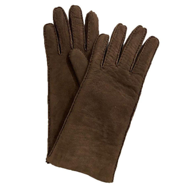 Klassieke schapenvacht lederen dameshandschoenen-Montana