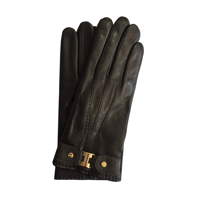 Kasjmier gevoerde dameshandschoenen van lamsleer - Bronte 2