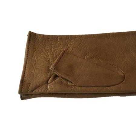 Dames Opera vingerloze lederen handschoenen-Fergie 10BT