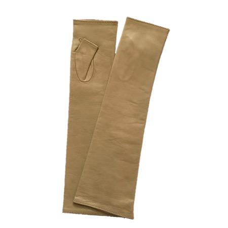 Dames Opera vingerloze lederen handschoenen-Fergie 10BT