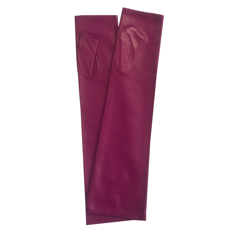 Dames Opera vingerloze lederen handschoenen-Fergie 10BT