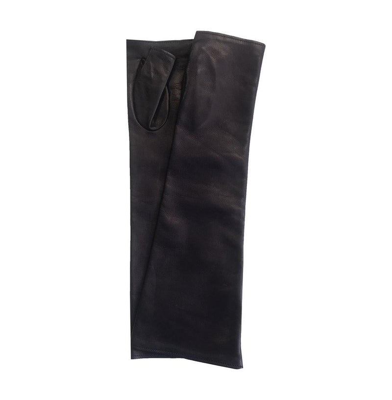Dames Opera vingerloze lederen handschoenen-Fergie 10BT