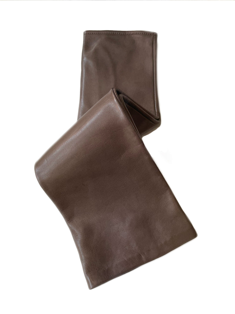 Dames Opera vingerloze lederen handschoenen-Fergie 10BT
