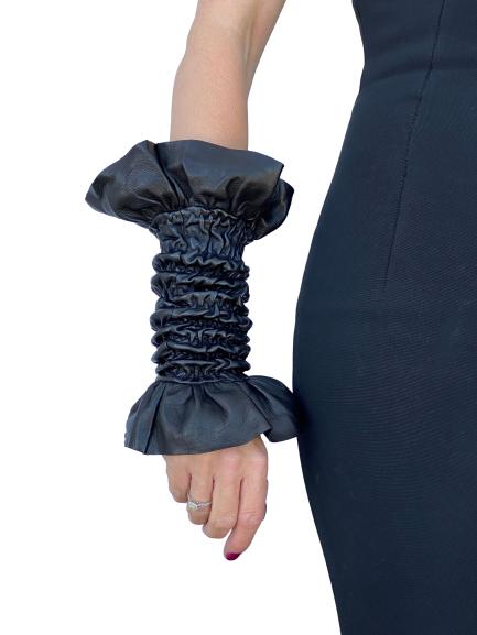 Fancy lederen handschoenen - Julianne Fergie 10bt